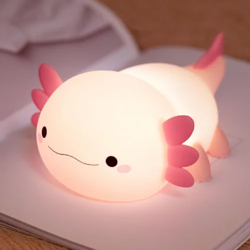 Vista 8 de Luz Nocturna de Pingüino para Niños, Linda Lámpara de Pingüino de Silicona para Guardería, Lámparas de Noche Regulables y Esponjosas al Toque