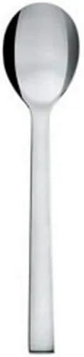 Vista 2 de Alessi Cuchara de postre "Santiago", plata