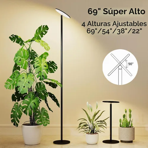 Vista 3 de chiphy Luces de crecimiento de 69 ", luz de planta de espectro completo