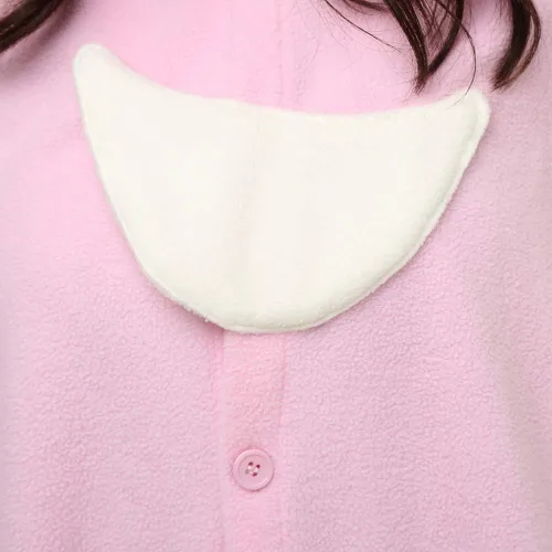 Vista 3 de Animal Adultos Mono Pijama Traje Suave Con Capucha Ropa De Dormir
