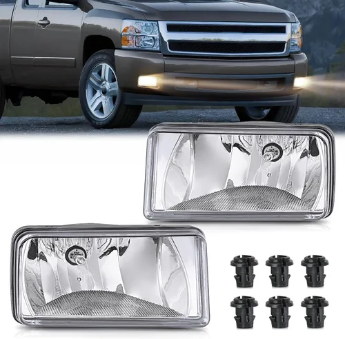 Vista 16 de Nilight - Conjunto de luz antiniebla compatible con Chevy Silverado 1500 2019-2023 Chevy Silverado 2500HD 3500HD 3500HD 2021 2022 2023 2021 2022
