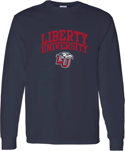 Vista 195 de NCAA oficial de College – University Team Color Arco Logo Manga Larga
