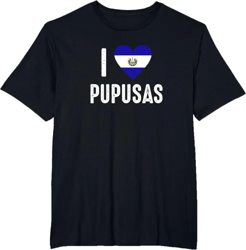 Vista 74 de Camiseta I Love Pupusa from El Salvador