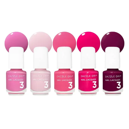 Vista 23 de Mini Flight Dazzle Dry – Afterparty – 5 mini lacas Juego de esmaltes de uñas de 5 piezas · Secado rápido · Larga duración · Manicuras no tóxicas