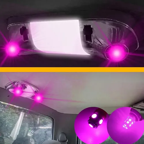 Vista 13 de 3 bombillas LED azules para mapa interior compatibles con Ford F-150 F-250 Bronco 1987-1996