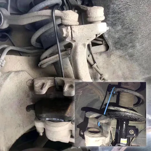 Vista 6 de OFBAND - Ganchos para pinza de freno de automóvil para reparación de eje, pastillas de freno, frenado, ganchos para pinza de freno con punta de goma