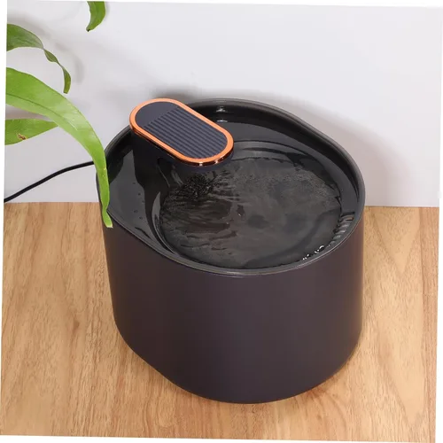 Vista 6 de Alimentador de agua eléctrico automático para mascotas, fuente de consumición para perros y gatos, con filtro, operación silenciosa, luz LED