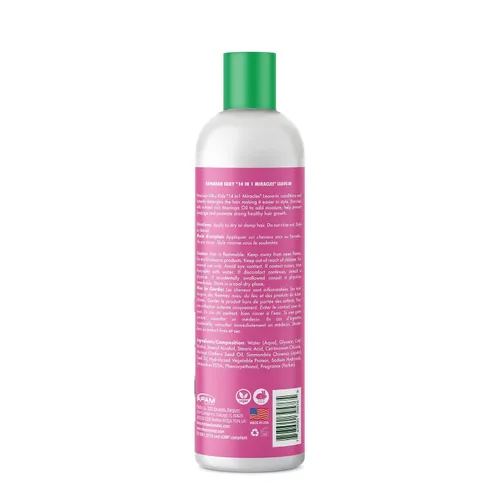 Vista 2 de Hawaiian Silky Aceite de moringa y manteca de karité para niños 14 en 1 Milagros Leave In