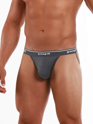 Vista 2 de papi Paquete de 3 correas para hombre, soporte atlético, ropa interior transpirable para entrenamiento masculino