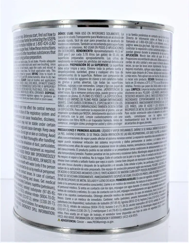 Vista 3 de Laca para cepillado con acabado satinado para madera clara de interiores