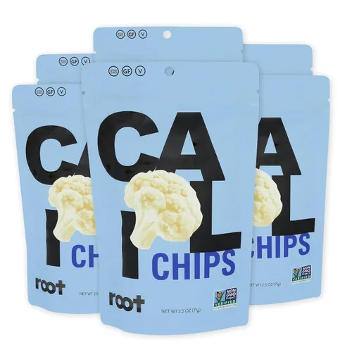 Vista 6 de Root Foods Chips de remolacha, aperitivo vegetal natural, patatas fritas de verduras sin OMG, buenas para adultos, niños, vegano, sin gluten, halal
