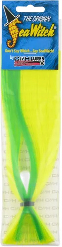 Vista 21 de C&H Lures Señuelos de Pesca Sea Witch - Originales Desde 1959, Faldas de Nylon Revelan Cabeza con Peso, 15 Colores, 8 Pesos de Cabeza, Señuelo