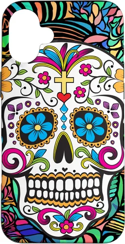 Vista 21 de Funda para iPhone 11 Pro Max Day of the Dead Sugar Skull