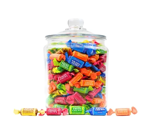 Vista 3 de Mini Toot-sie Masticables, envueltos individualmente, dulces a granel, sabor a fruta (7 libras)