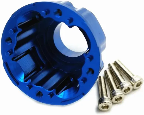 Vista 3 de Funda Diferencial de Aluminio -1PC Set Azul para Traxxas 1/5 X-MAXX X MAXX 1/6 XRT 7781