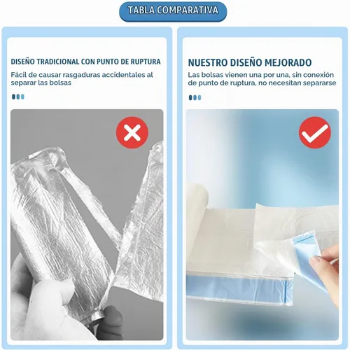 Vista 5 de FORID Mini Bolsas de Basura con Cordón - Bolsas de Basura Pequeñas de 2 Galones para Baño, Bolsas de Basura de Plástico Blanco, Forros para Bote