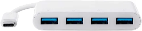 Vista 4 de Monoprice Adaptador multipuerto USB-C VGA - USB 3.0, resoluciones de hasta 1080p @ 60 Hz, blanco - Select Series
