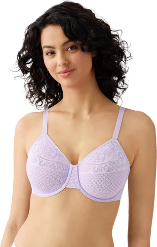Vista 11 de Wacoal Brasier Reductor de Efectos Visuales Sin Forro con Aros de Cobertura Completa para Mujer, 857210 Negro