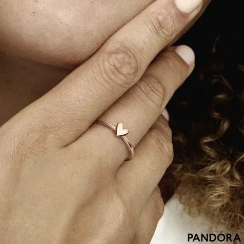 Vista 5 de PANDORA Freehand Heart Ring