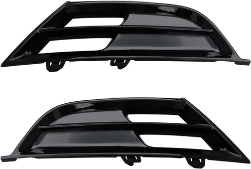 Vista 4 de YHB Rejilla de parachoques delantero izquierdo y derecho para Chrysler 200 2015-2017 - Bisel de rejilla de parachoques/cubiertas de luz antiniebla