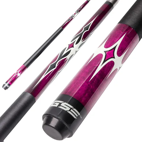 Vista 9 de GSE Games & Sports Expert 58" 2-Piece Canadian Maple Hardwood Billiard Pool Cue Sticks for Men/Women, House or Commercial/Bar Use