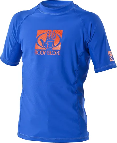 Vista 9 de Body Glove Traje de neopreno Co Junior Basic Ajustado Corto Brazo Rash Guard Negro