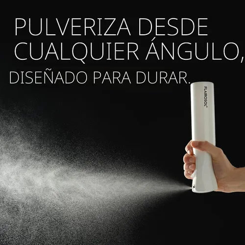 Vista 4 de FLAIROSOL Original Continuous Mister - Botella pulverizadora, 10.1 onzas, transparente/negro