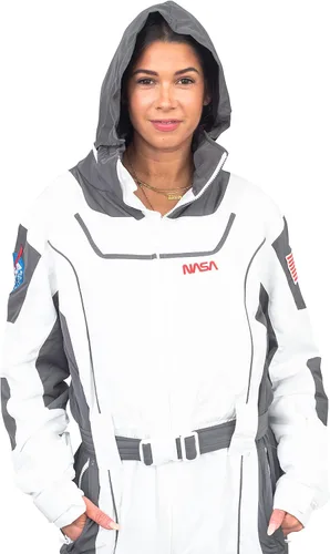 Vista 6 de Costume Agent NASA - Traje de esquí de una pieza, impermeable, resistente al viento, aislante, para hombre y mujer