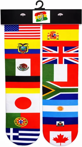 Vista 14 de DJDesigns Calcetines medianos para niños con impresiones 3D (para edades 5-9)