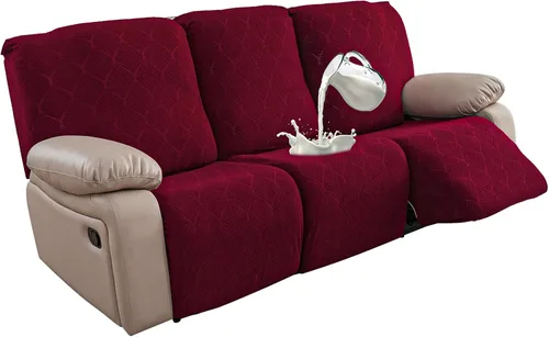 Vista 45 de Funda para Silla Reclinable 100% Impermeable, 1 Pieza Fundas Elásticas para Sofá Reclinable Lavables para Silla Reclinable para Mascotas, Perros