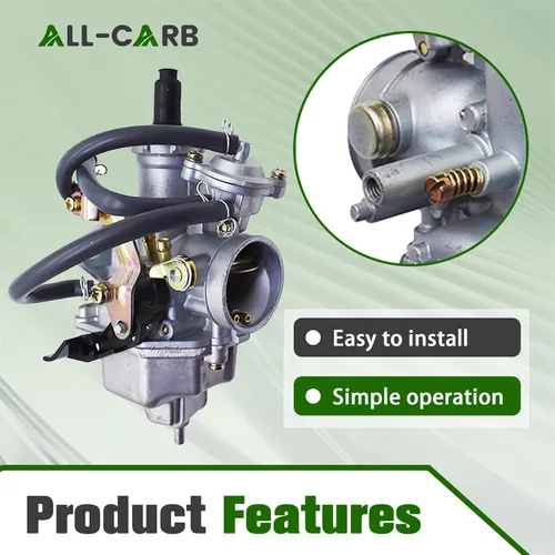 Vista 6 de marddpair Repuesto de carburador para Honda Recon 250 TRX250 2x4 1997-2001 / Recon 250 TRX250TE TRX250TM 2x4 ES 2002-2019 16100-HM8-B61 Carb