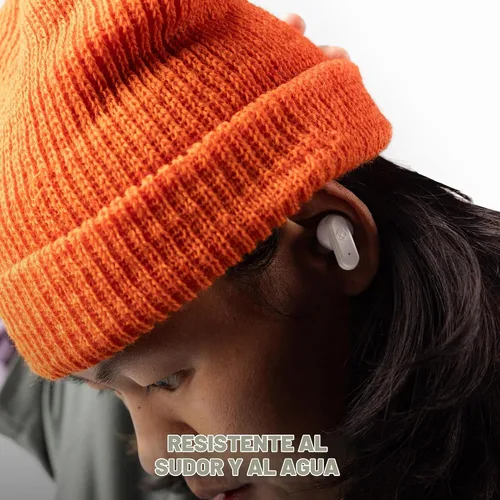 Vista 3 de Skullcandy Dime 3 Auriculares inalámbricos Bluetooth intrauditivos - Bone Hueso