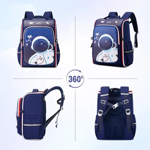 Vista 7 de DIGOBAY Mochila, Azul, Mochila para niños