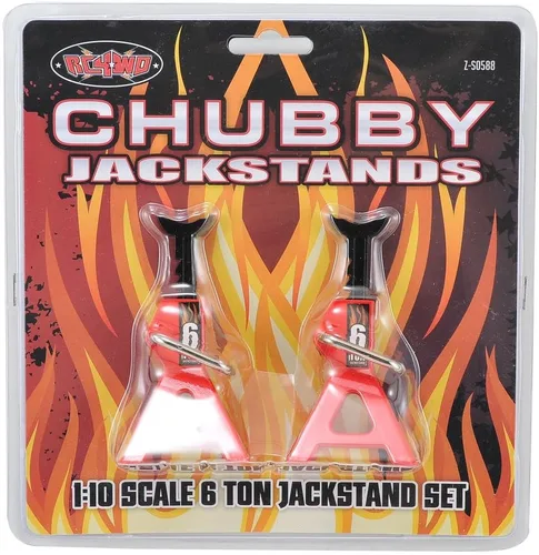 Vista 2 de RC4WD Z-S0588 Gordito 6 Ton Escala Jack Stands JUGUETE RÉPLICA