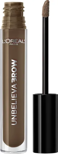 Vista 14 de L'Oreal Paris Unbelieva-Brow Gel tintado impermeable para cejas de larga duración, resistente a las manchas, a prueba de transferencia, secado Negro