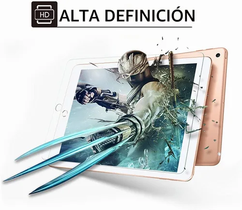 Vista 7 de SPARIN protector de pantalla para iPad de 6ª y 5ª generación de 9.7 pulgadas, vidrio templado compatible con iPad Air 2, apto para funda