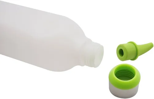 Vista 7 de 4 botellas exprimibles, botellas de plástico de 15 onzas para condimentos, dispensador de salsa, aderezo para salsa picante, condimentos, jarabe