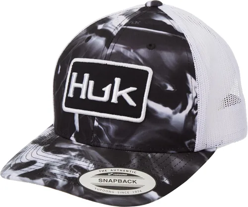 Vista 79 de HUK - Gorra de camionero de malla para hombre con cierre a presión Gorra de pesca antirreflectante