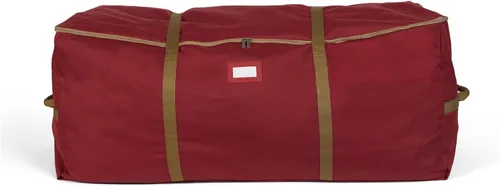 Vista 12 de Covermates Keepsakes Bolsa de Cincha para Árbol de Navidad – Almacenamiento de Árbol de Poliéster Duradero con Asas Reforzadas y Correas de Cincha