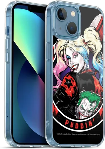Vista 49 de Head Case Designs Funda de gel suave con licencia oficial de Batman DC Comics Bubblegum Harley Quinn Graphics compatible con Apple iPhone 7