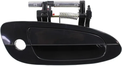Vista 9 de KarParts360 Para Nissan Altima Manija de puerta exterior trasera, lado del conductor liso negro 2002-2006 Recorte: todos los submodelos