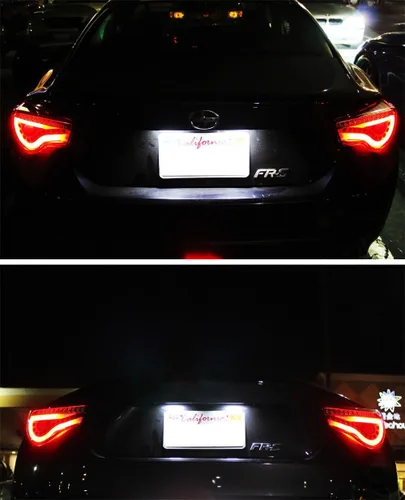 Vista 4 de iJDMTOY OEM-Fit - Kit de luces LED completas para matrícula de 3 W, compatible con Scion FR-S Toyota 86 Subaru BRZ Impreza WRX STi Legacy Crosstrek