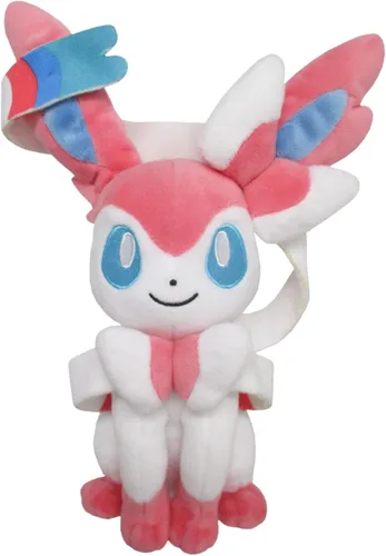 Vista 2 de Sanei PP125 Muñeco de felpa de la colección Pokemon All Star Sylveon, Marrón/a Multicolor