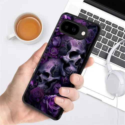 Vista 1538 de Compatible con Google Pixel 4A 5G Mobile Case Creative Acrylic Panel trasero Silicona Protección Grip especialmente diseñado para Google Pixel 4A 5G