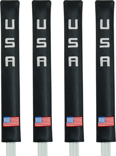 Vista 9 de Funda para palos de alineación de golf con soporte para al menos 3 palos 1