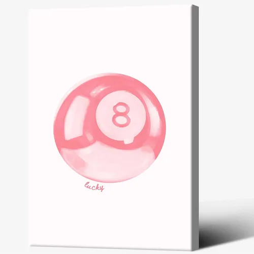 Vista 17 de Pósteres de cartas de moda Ace Card Preppy Coquette Room Casino Tema Party Poker Art Lindo Corazón Rosa Femenino Acuarela Jugar Cartas Impresiones