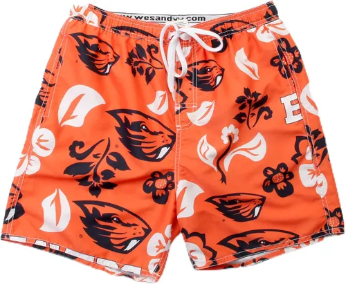 Vista 57 de Wes and Willy NCAA Traje de baño floral para hombre
