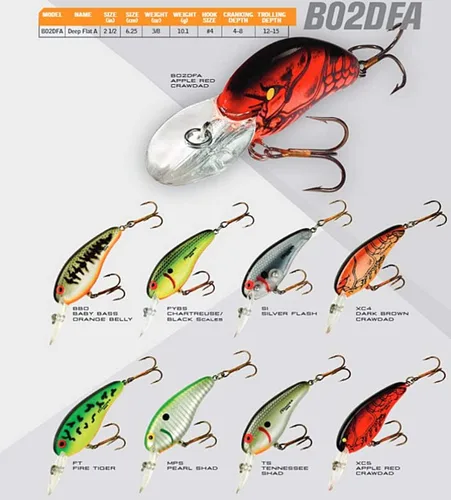 Vista 2 de BOMBER Flat A Crankbait Señuelo de pesca