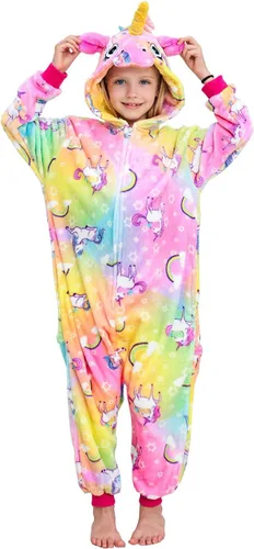 Vista 2 de Disfraz de unicornio para niñas, disfraz de Halloween, Navidad