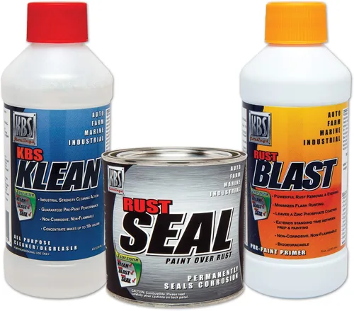 Vista 4 de KBS Coatings 50009 Cat Amarillo Muestras del sistema